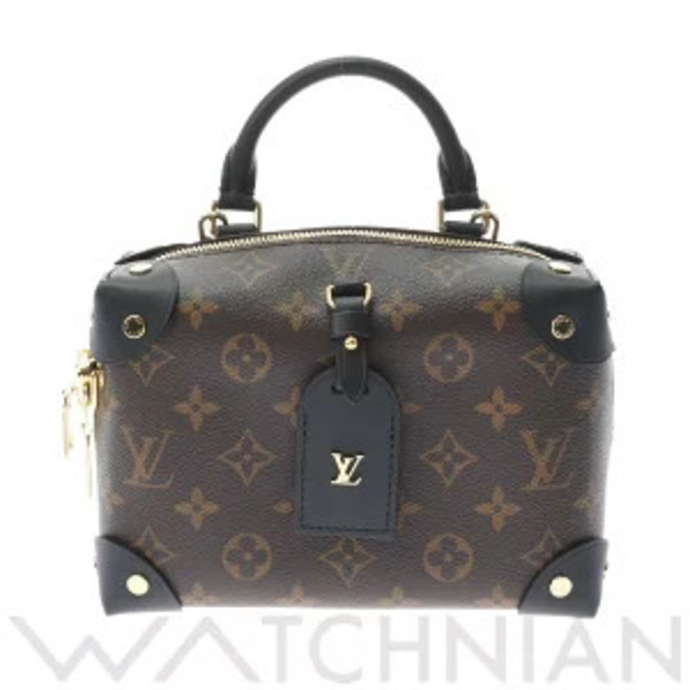 Louis Vuitton Monogram Malle Souple Brown Black Canvas Shoulder Bag